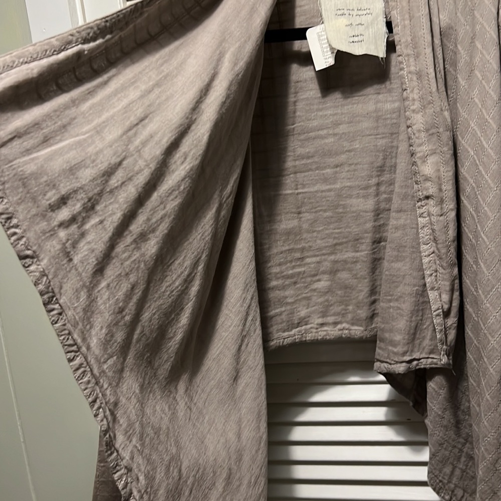 Free People NWT cropped kimono - Picture 3 of 5